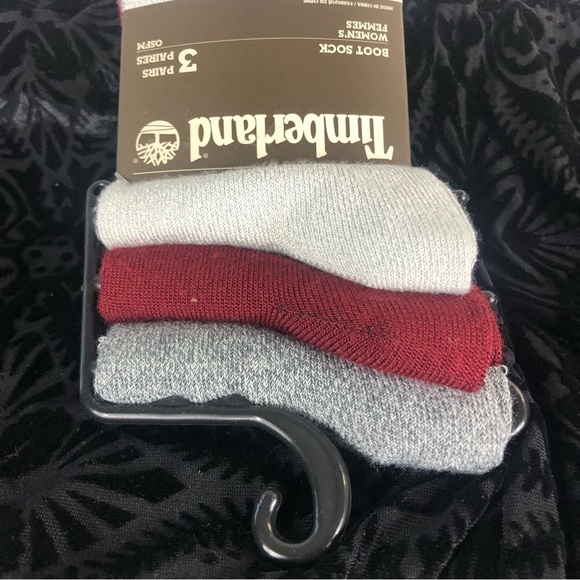 TIMBERLAND BOOT SOCKS SUPER SOFT 3 PAIR . - Picture 2 of 4